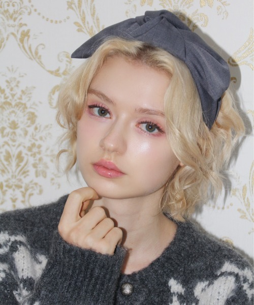 IMARI カチューシャ 「 IMARI / イマリ 」 ビッグ リボン カチューシャ