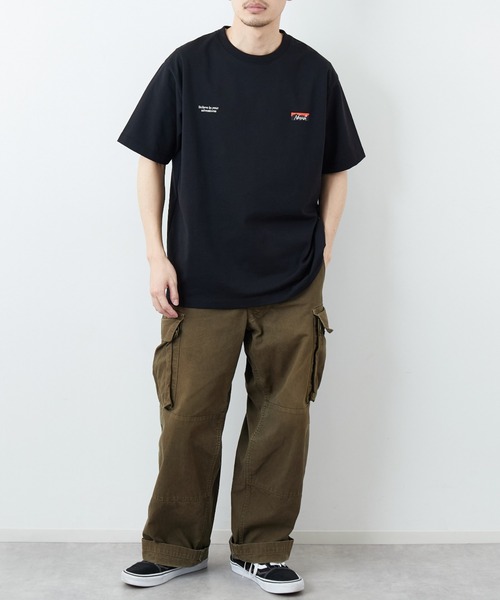 tシャツ 「NANGA/ナンガ」 別注 ブランドロゴ刺繍 ショートスリーブTシャツ「追加」 レディース メンズの画像