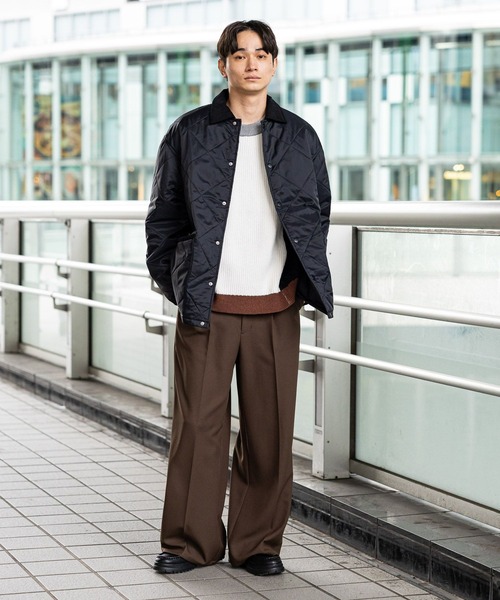 LAKOLE（ラコレ） セーター ニット パッチワークステッチニットプル