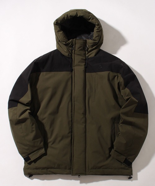 GERRY（ジェリー） ダウンジャケット L カーキ メンズ : ZOZOTOWN