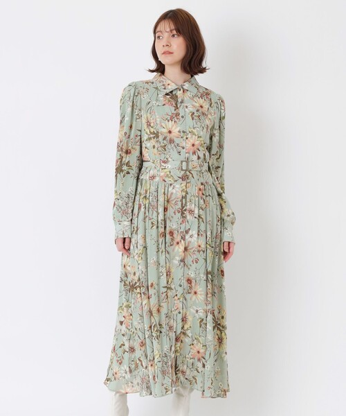 EPOCA（エポカ） シャツワンピース 40 グレー レディース : ZOZOTOWN