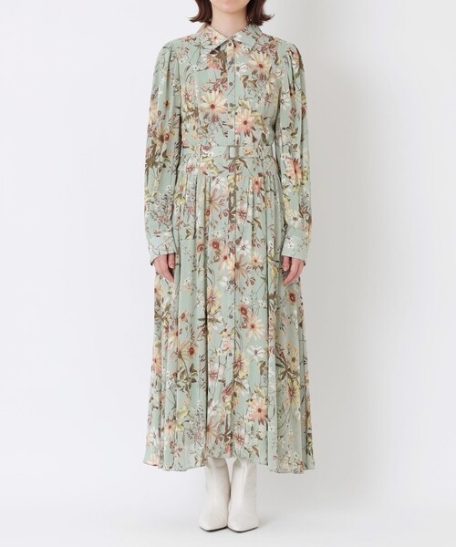 EPOCA（エポカ） シャツワンピース 40 グレー レディース : ZOZOTOWN