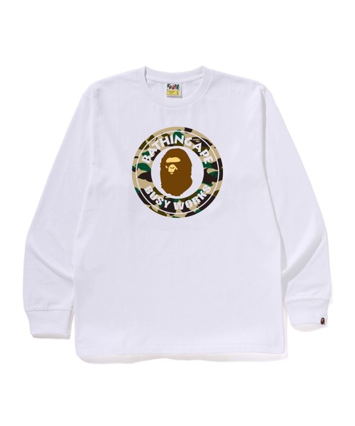 A BATHING APE（アベイシングエイプ） tシャツ 1ST CAMO BUSY WORKS LS