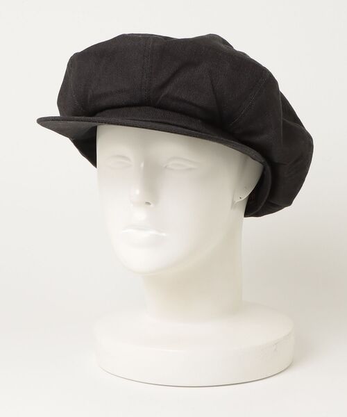 Mr.FATMAN 「MRFATMAN」 キャスケット M ブラック メンズ : ZOZOTOWN