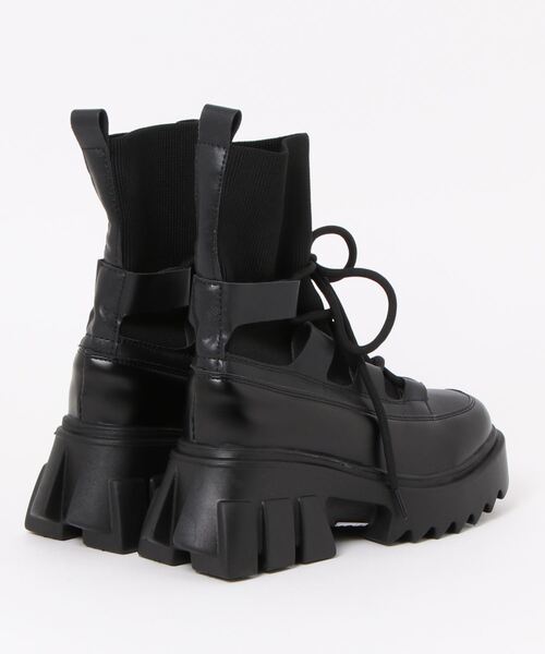 「Shoes in Closet」 ショートブーツ LL ブラック レディース_画像2