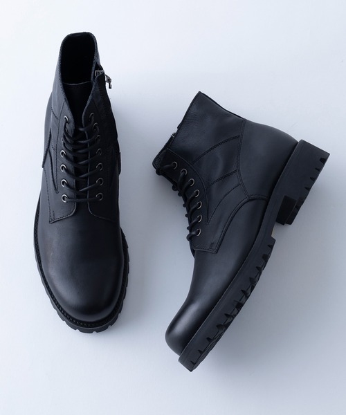 PADRONE（パドローネ） ブーツ 「PADRONE」別注 防水サイドジップ