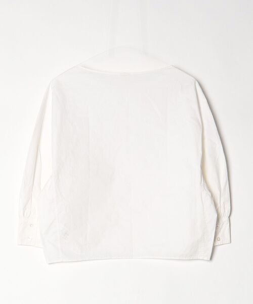 deuxiemeclasse ブラウス ホワイト Deuxieme Classe（ドゥーズィエムクラス） 長袖ブラウス FREE ホワイト