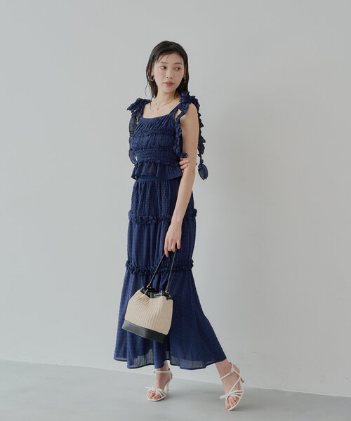 「Chico」 ヒールサンダル LARGE シルバー レディース_画像9
