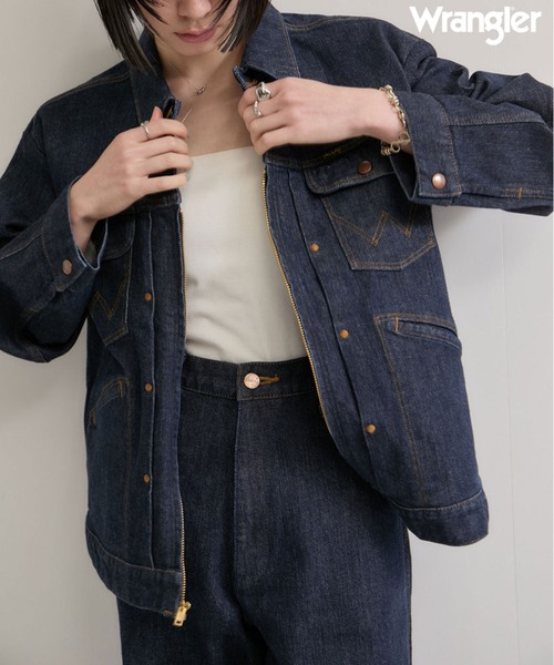 Wrangler for RHの別注Gジャン Wrangler（ラングラー） デニムジャケット gジャン 「Wrangler meet LE