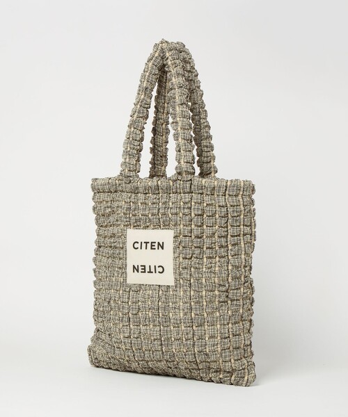 CITEN（シテン） トートバッグ 「CITEN」チェックポップコーントート