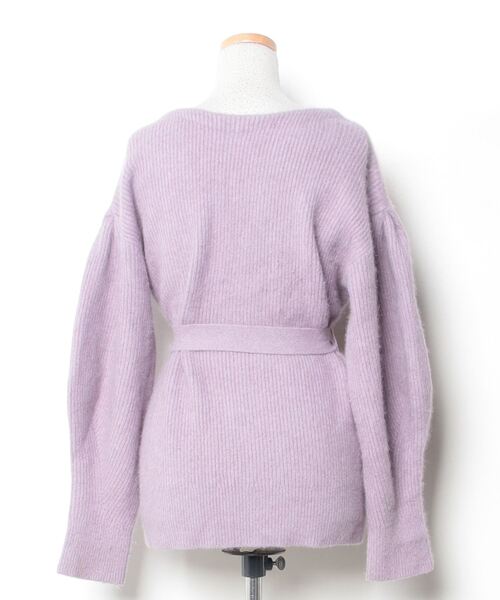「DEICY」 長袖ニット FREE パープル レディース_画像2