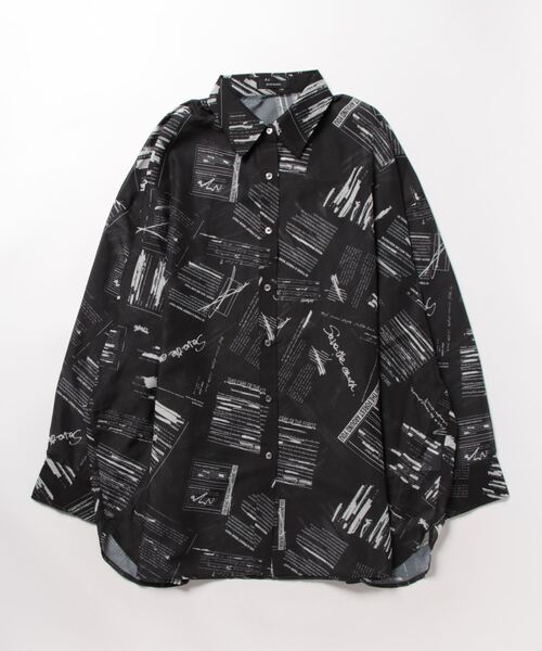 「JEANASIS」 長袖シャツ FREE ブラック レディース_画像4