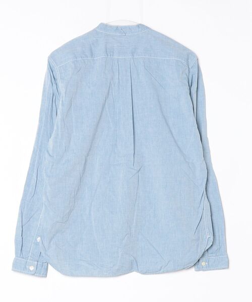 「commono reproducts」 長袖シャツ - ブルー メンズ_画像2