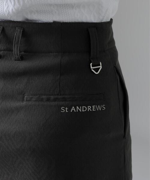 St ANDREWS スカート 「St ANDREWS」ダイヤジャガードスカート (WOMENS