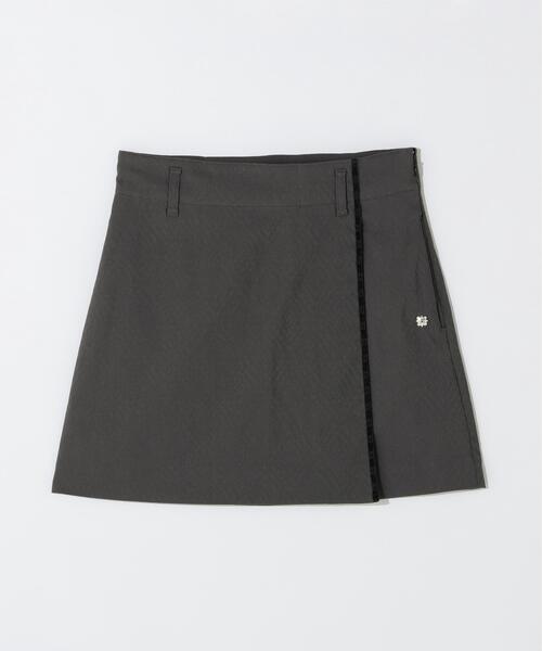 St ANDREWS スカート 「St ANDREWS」ダイヤジャガードスカート (WOMENS