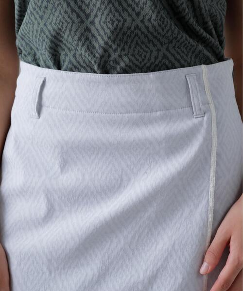 St ANDREWS スカート 「St ANDREWS」ダイヤジャガードスカート (WOMENS