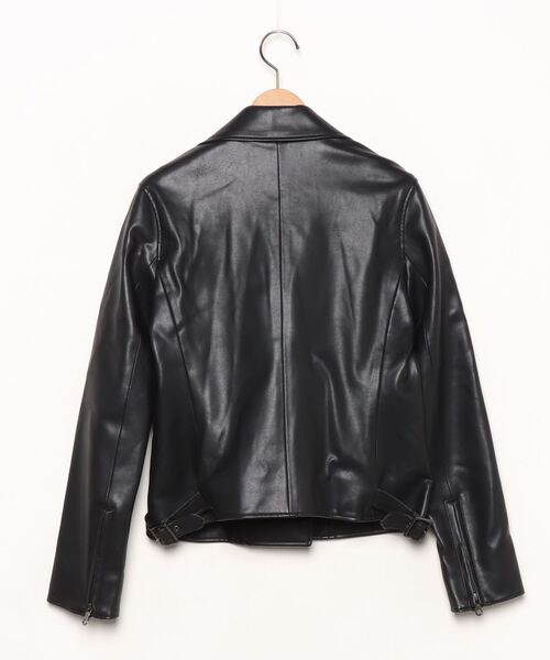 PLST（プラステ） ライダースジャケット M ブラック レディース