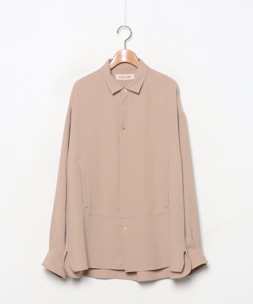 CULLNI（クルニ） 長袖シャツ 2 タン メンズ : ZOZOTOWN Yahoo!店