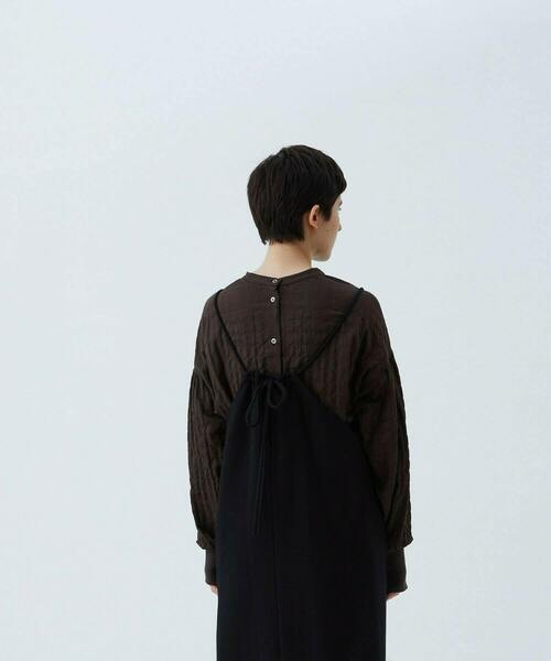 「conges payes ADIEU TRISTESSE」 長袖ブラウス 38 グレー系その他 レディース_画像3