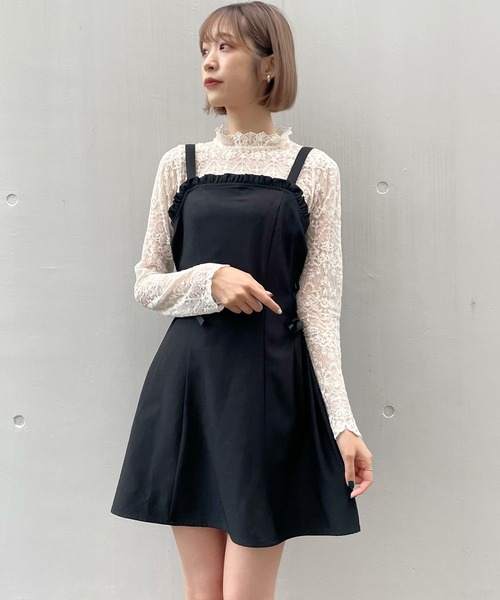 「TITTY&CO.」 サロペットスカート X-SMALL ライトブルー レディース_画像3