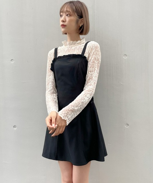 「TITTY&CO.」 サロペットスカート X-SMALL ライトブルー レディース_画像7