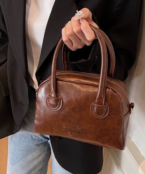 CELENA BEATS ボストンバッグ ムードカラー ミニボストン 2WAYバッグ