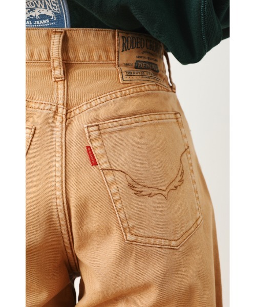 「RODEO CROWNS WIDE BOWL」 デニムパンツ X-SMALL ダークブルー レディース_画像6