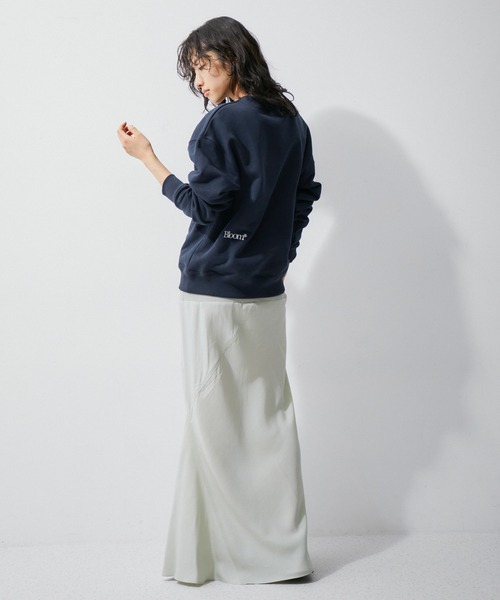 「FRUIT OF THE LOOM」 スウェットカットソー FREE グレー レディース_画像4