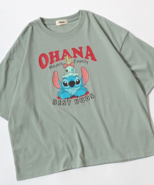 Disney（ディズニー） tシャツ 半袖 キャラクターTシャツ/ワイド