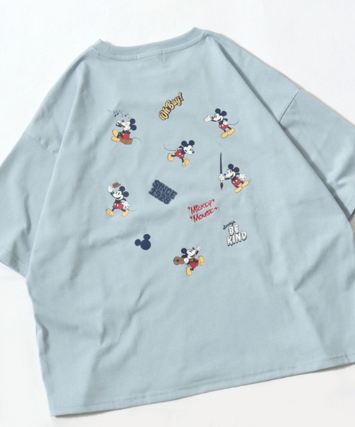 Disney（ディズニー） tシャツ 半袖 キャラクターTシャツ/ワイド