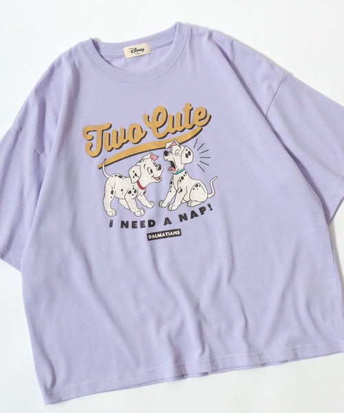 Disney（ディズニー） tシャツ 半袖 キャラクターTシャツ/ワイド