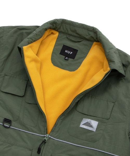 HUF（ハフ） ブルゾン MEDIUM グリーン系その他 メンズ : ZOZOTOWN 