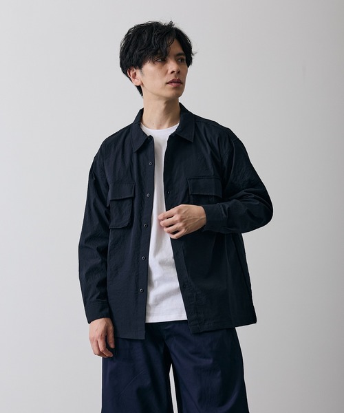 improves（インプローブス） シャツ ポリワッシャー 長袖 ワークシャツ
