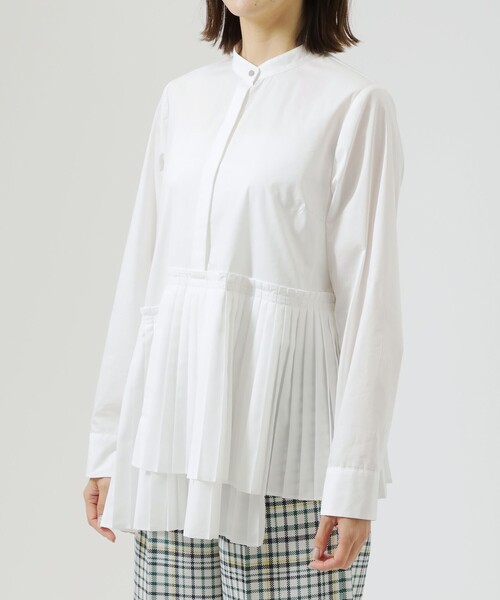 「CAST:」 長袖ブラウス M ベージュ レディース_画像6