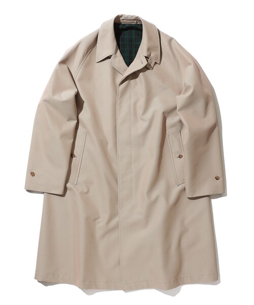 コート ジャケット Balmacaan Coat T/C Gabardine メンズの画像
