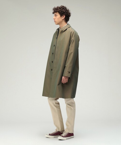 コート ジャケット Balmacaan Coat T/C Gabardine メンズの画像