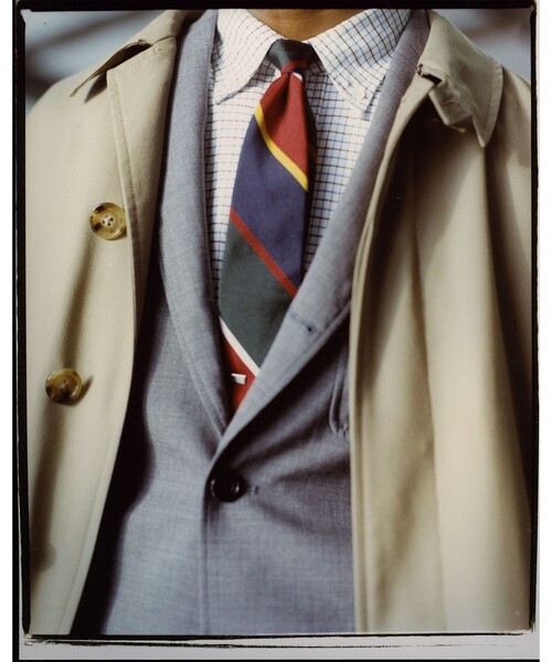 コート ジャケット Balmacaan Coat T/C Gabardine メンズの画像