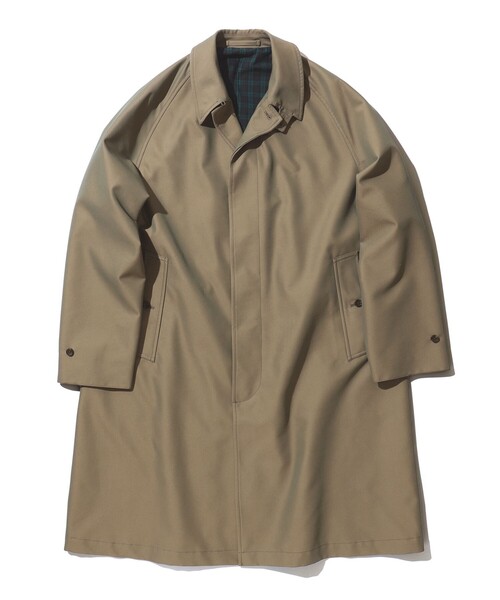 コート ジャケット Balmacaan Coat T/C Gabardine メンズの画像