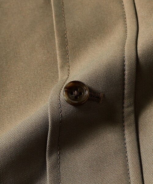 コート ジャケット Balmacaan Coat T/C Gabardine メンズの画像