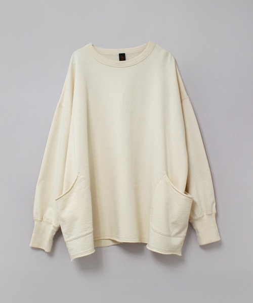 「URCH RNA」 スウェットカットソー FREE ナチュラル レディース_画像3