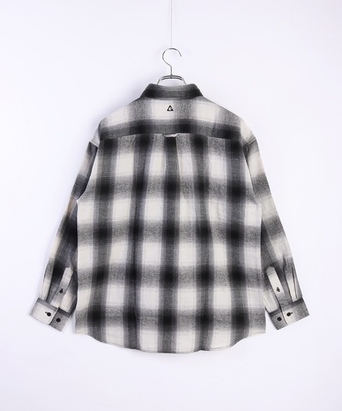 「GERRY」 長袖シャツ L ブラウン メンズ_画像3