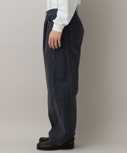 RAGEBLUE（レイジブルー） ワイドパンツ ジーンズ Flocked Denim