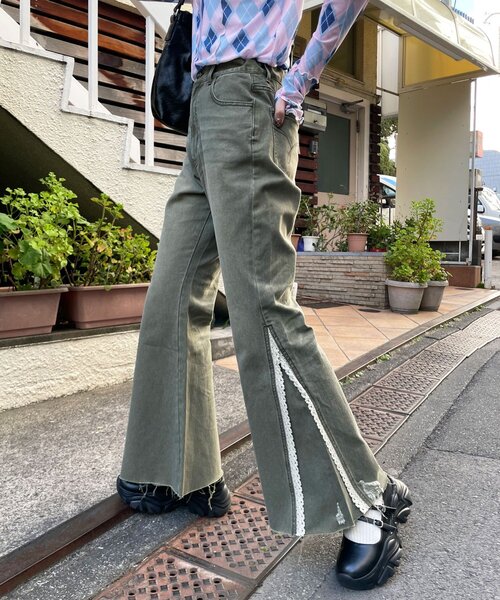 CIAOPANIC（チャオパニック） ジーンズ デニム デニムパンツ レース