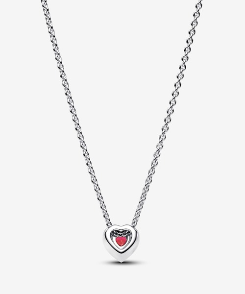 PANDORA（パンドラ） ネックレス エレベイテッド レッド ハート