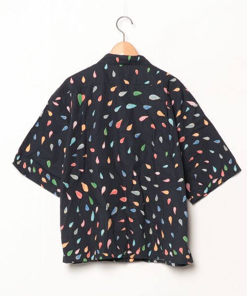 「TSUMORI CHISATO」 半袖シャツ「Niko and...コラボ」 MEDIUM ブラック メンズ_画像2