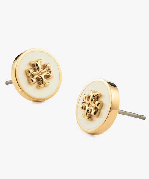 「TORY BURCH」 ピアス（両耳用） ONE SIZE ブラック レディース_1