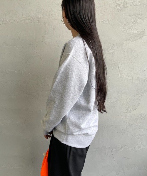 「LACOSTE」 スウェットカットソー 3 ブラック レディース_画像7