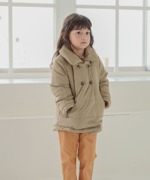 「n.o.u.s」 「KIDS」ブルゾン 130cm ピンク キッズ_画像6