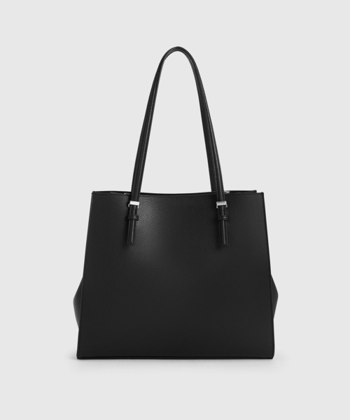 「CHARLES \u0026 KEITH」 トートバッグ X-LARGE スミクロ レディースの画像
