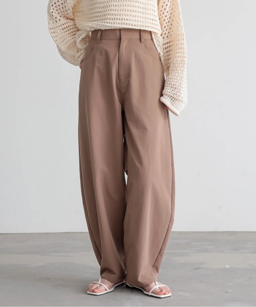for/c（フォーシー） ワイドパンツ パンツ 「低身長向けサイズ有